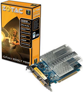 Zotac GeForce 9500 GT ZONE Edition